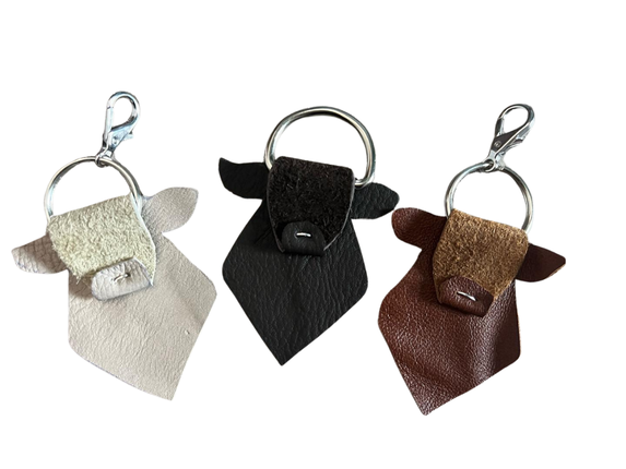 Cow Keychain