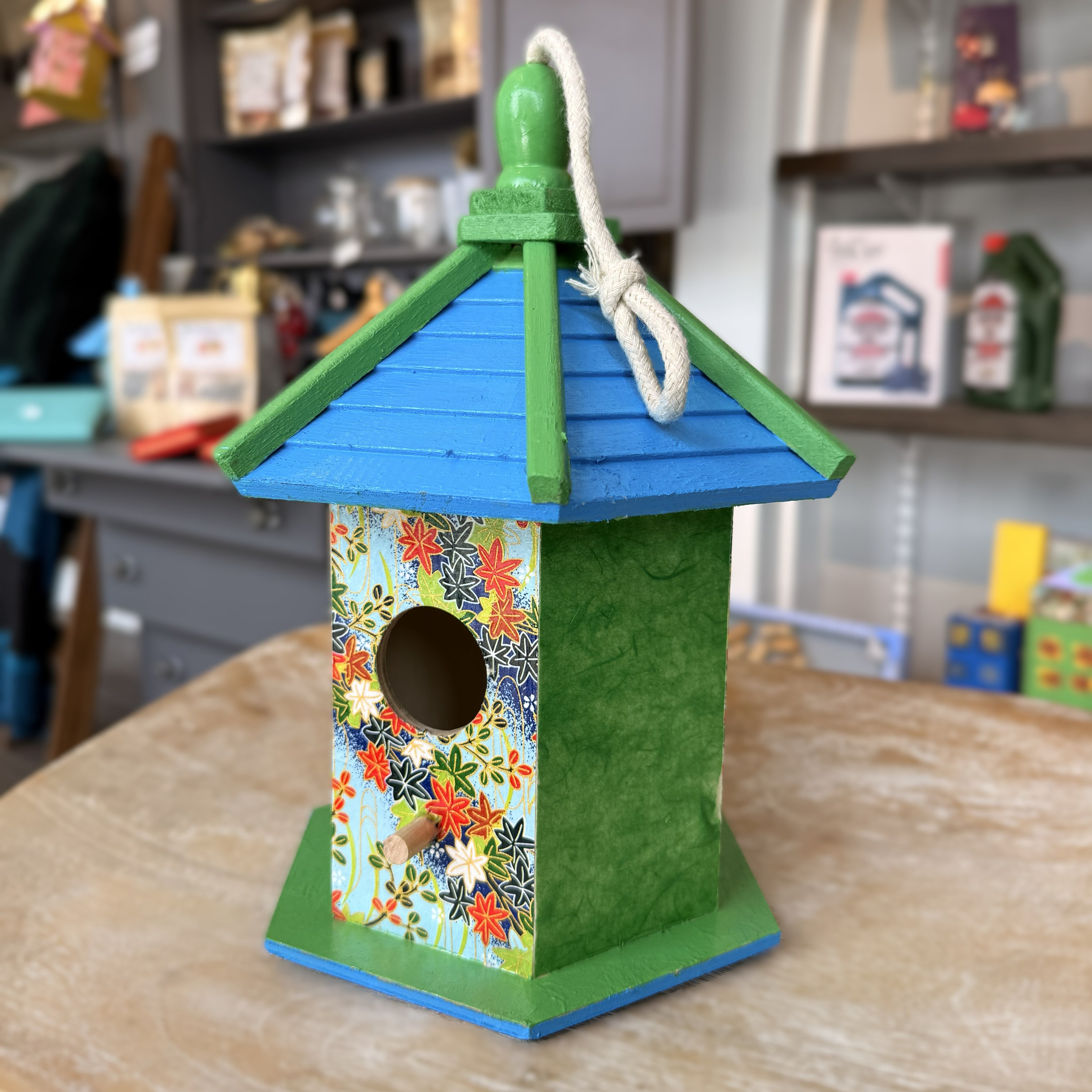 Designer Bird House Display