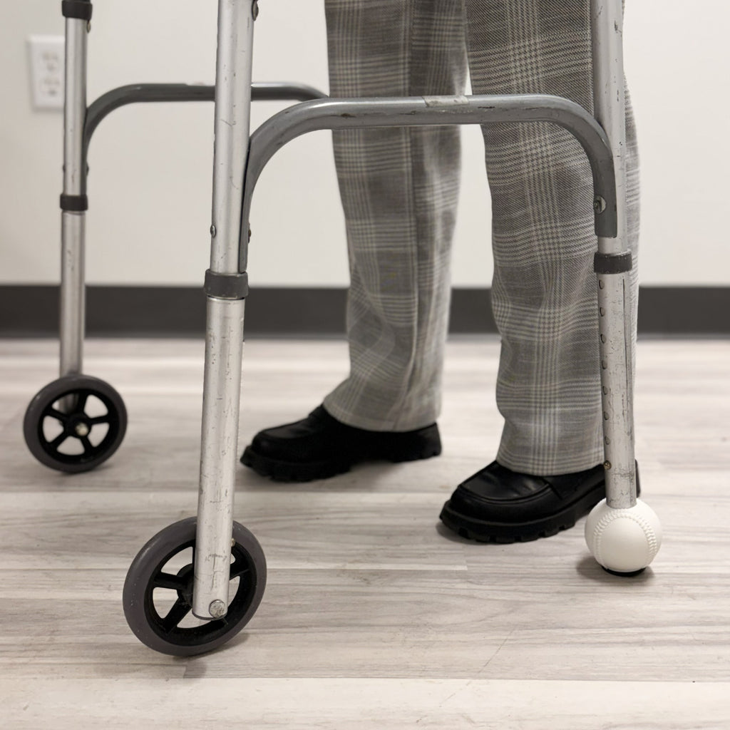 Personal Walker Feet Ornament Pair
